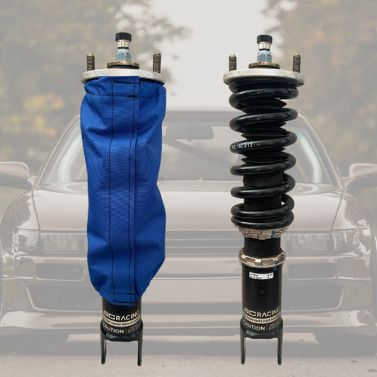 Universal Coilover Covers BLUE
