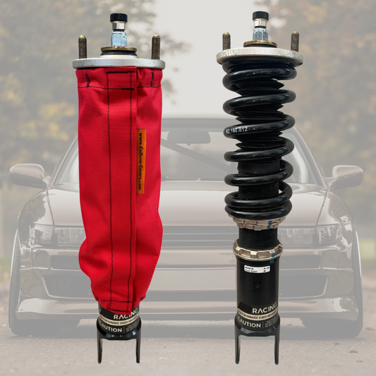 Universal Coilover Covers RED