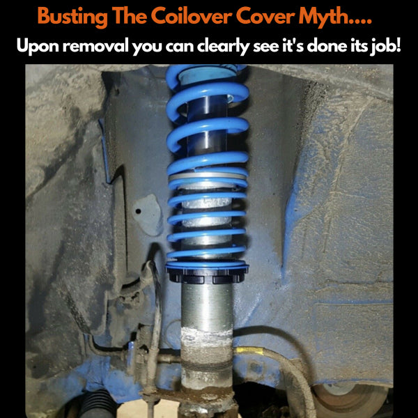 Universal Coilover Covers BLUE